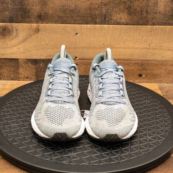 MIZUNO WAVE RIDER WAVE KNIT WOMENS ATHLETIC SHOES RUNNING GYM BLUE LOW SIZE 7.5 - Picture 2 of 9